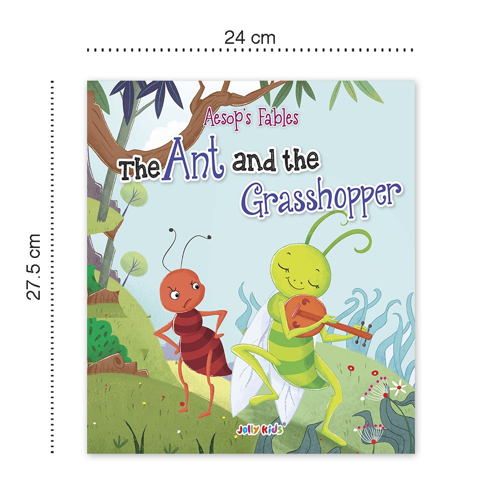 Jolly Kids Aesop's Fables Stories Books A Set of 6| Bedtime Moral Stories For Kids Ages 3-6 Years – Shethbooks (image 2)