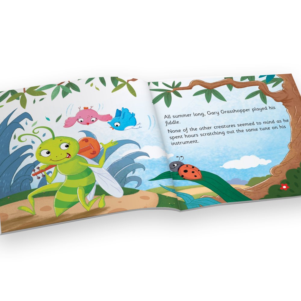 Jolly Kids Aesop's Fables Stories Books A Set of 6| Bedtime Moral Stories For Kids Ages 3-6 Years – Shethbooks (image 3)