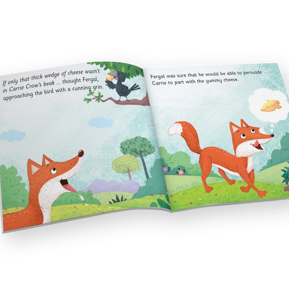 Jolly Kids Aesop's Fables Stories Books A Set of 6| Bedtime Moral Stories For Kids Ages 3-6 Years – Shethbooks (image 6)
