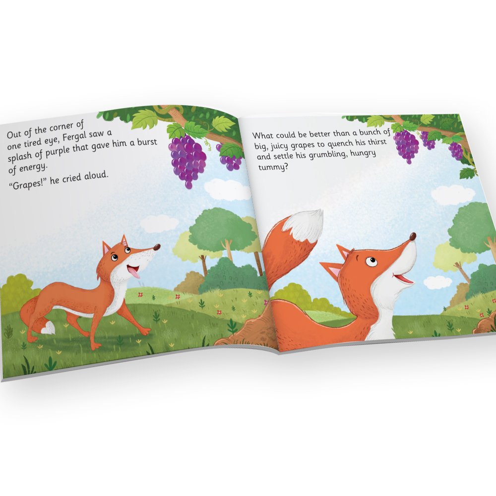 Jolly Kids Aesop's Fables Stories Books B Set of 6| Bedtime Moral Stories For Kids Ages 3-6 Years – Shethbooks (image 6)