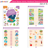 Jolly Kids Clever Beaver Ages 6-7 Years Fun Learning Activities Workbooks Set of 4| English-Maths-EVS-Good Habit-Logical…