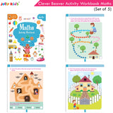 Jolly Kids Clever Beaver Ages 6-7 Years Fun Learning Activities Workbooks Set of 4| English-Maths-EVS-Good Habit-Logical…