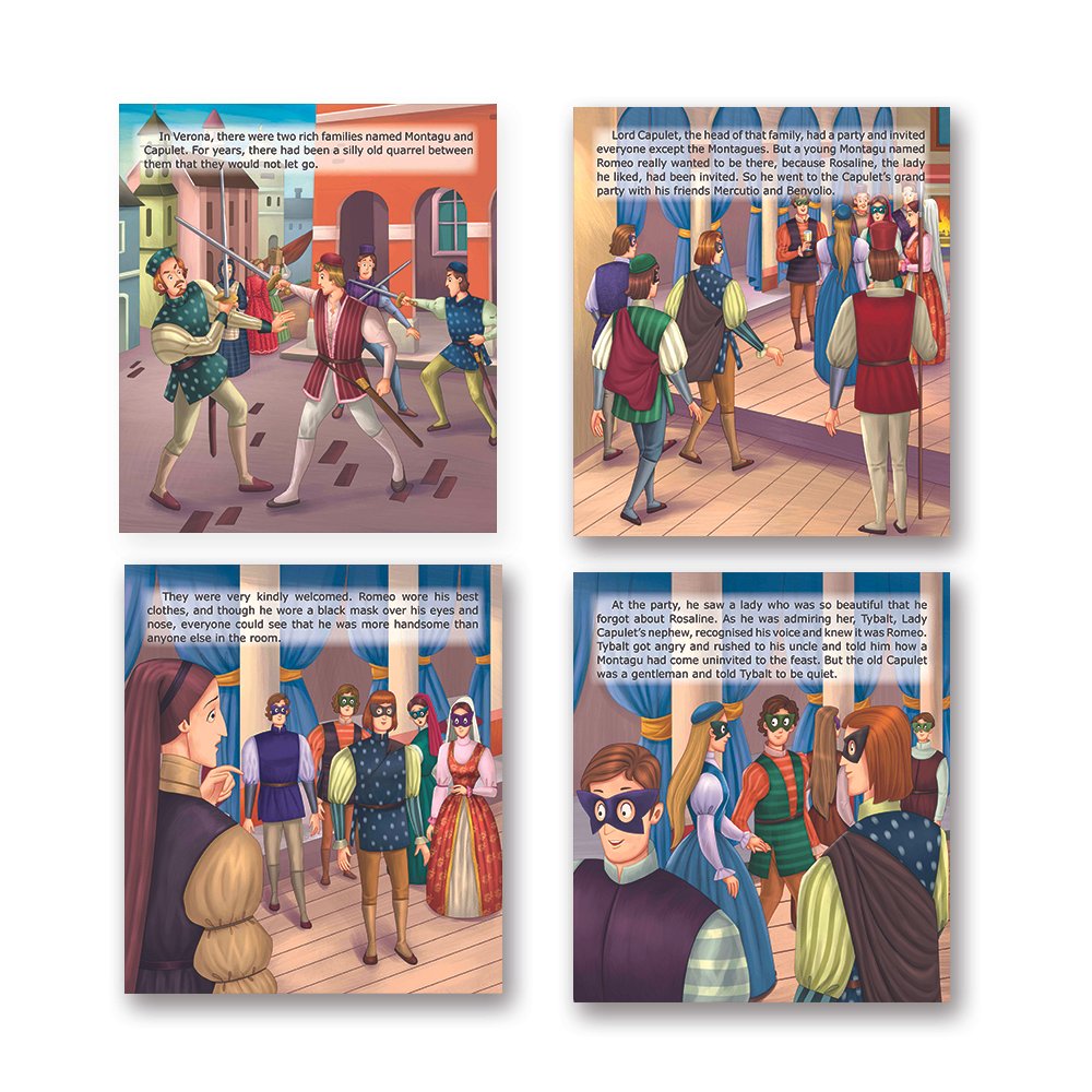 Shakespeare for Young Minds: Jolly Kids' Illustrated Stories C Combo Set of 4 Ages 6-12 Years – Shethbooks (image 3)