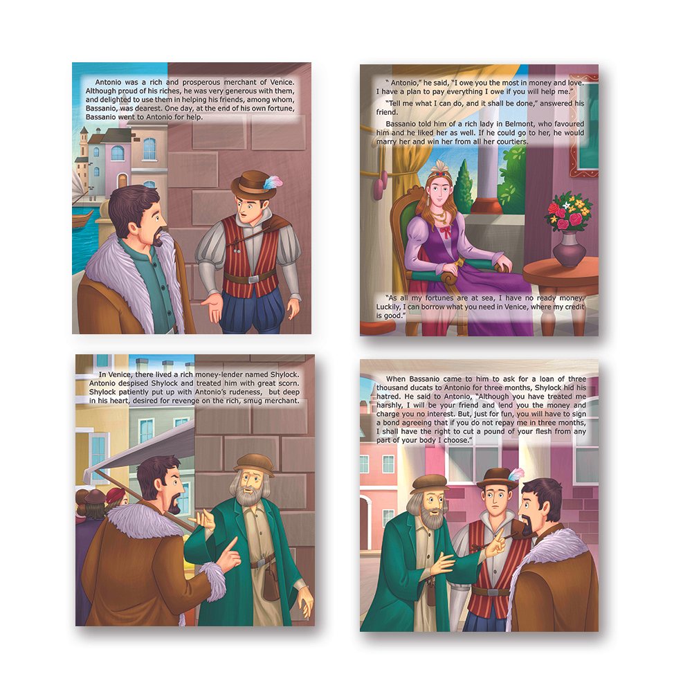 Shakespeare for Young Minds: Jolly Kids' Illustrated Stories C Combo Set of 4 Ages 6-12 Years – Shethbooks (image 5)
