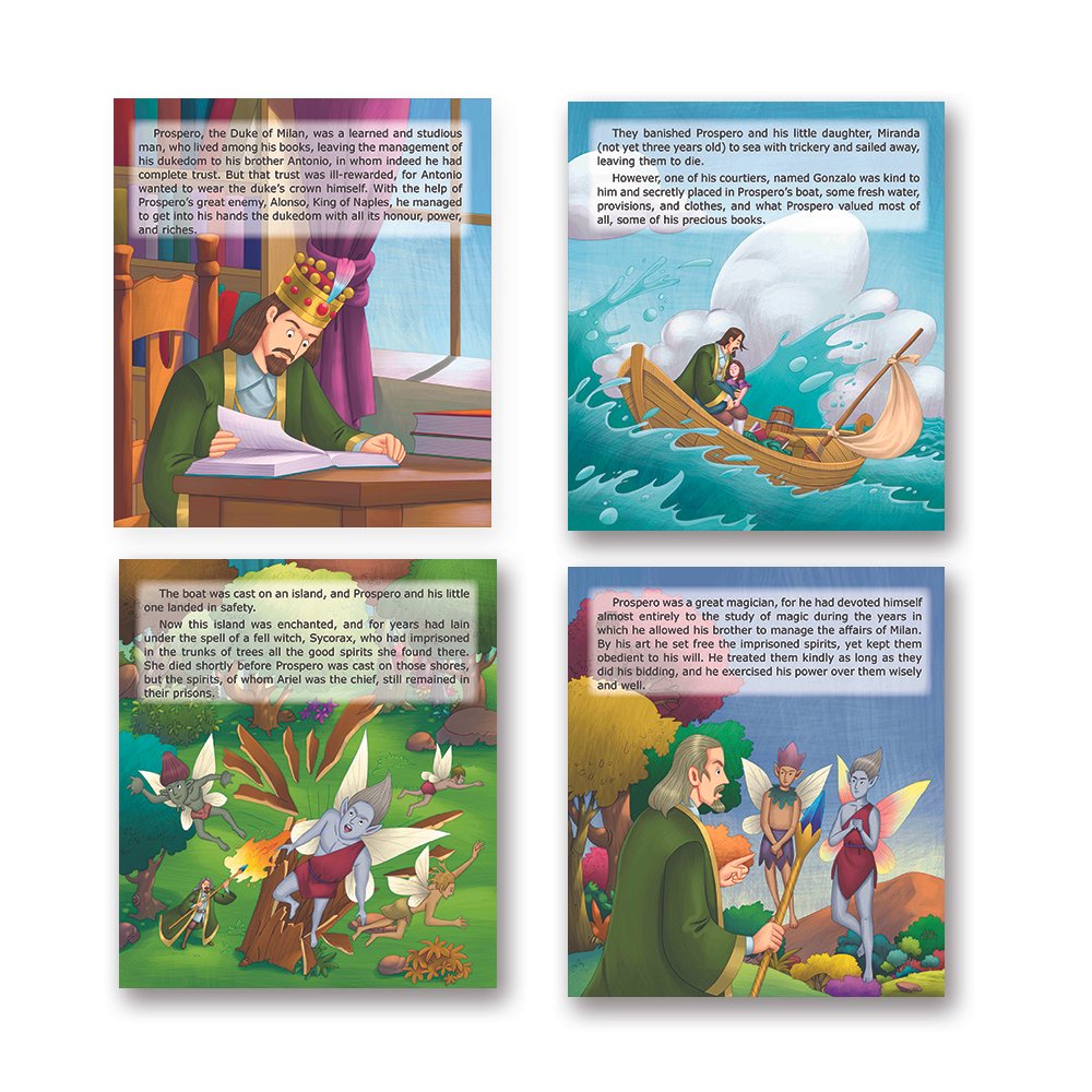 Shakespeare for Young Minds: Jolly Kids' Illustrated Stories C Combo Set of 4 Ages 6-12 Years – Shethbooks (image 7)