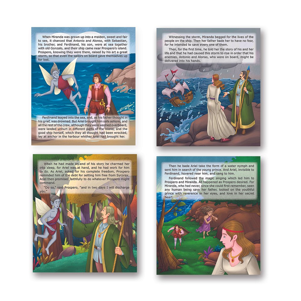 Shakespeare for Young Minds: Jolly Kids' Illustrated Stories C Combo Set of 4 Ages 6-12 Years – Shethbooks (image 9)