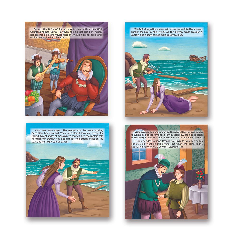 Shakespeare for Young Minds: Jolly Kids' Illustrated Stories C Combo Set of 4 Ages 6-12 Years – Shethbooks (image 8)