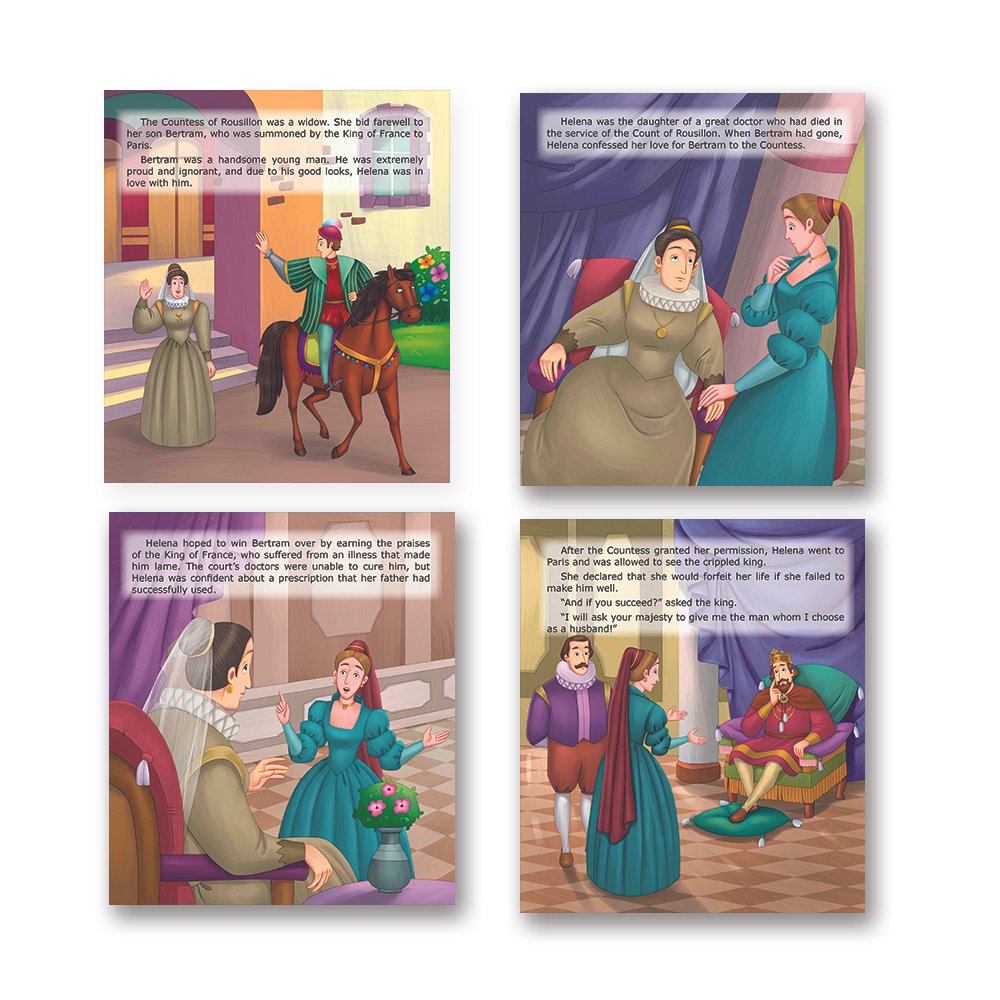 Shakespeare for Young Minds: Jolly Kids' Illustrated Stories D Combo Set of 6 Ages 6-12 Years – Shethbooks (image 5)