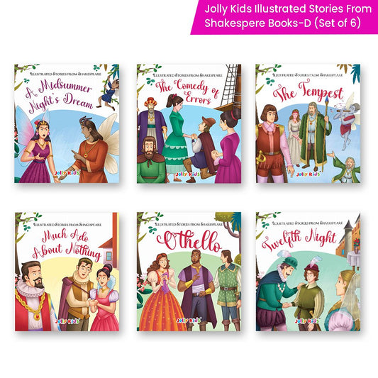 Shakespeare for Young Minds: Jolly Kids' Illustrated Stories E Combo Set of 6 Ages 6-12 Years – Shethbooks