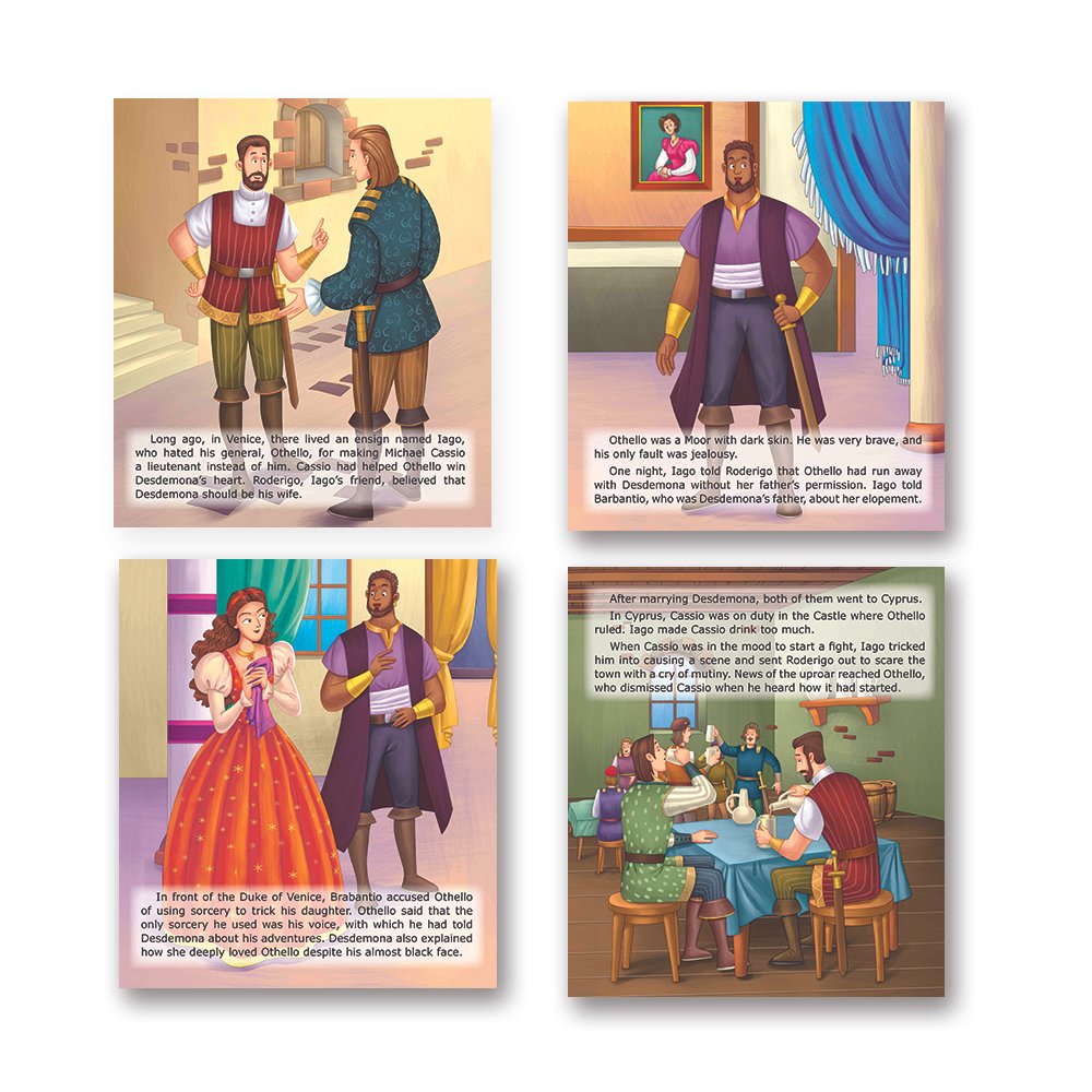 Shakespeare for Young Minds: Jolly Kids' Illustrated Stories E Combo Set of 6 Ages 6-12 Years – Shethbooks (image 7)
