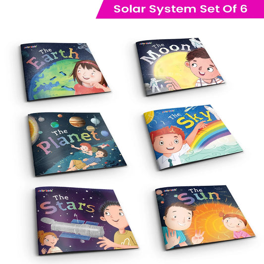 Jolly Kids The Solar System Books Set of 6| Part of: Knowledge Encyclopedia For Children Ages 4-10 Years – Shethbooks