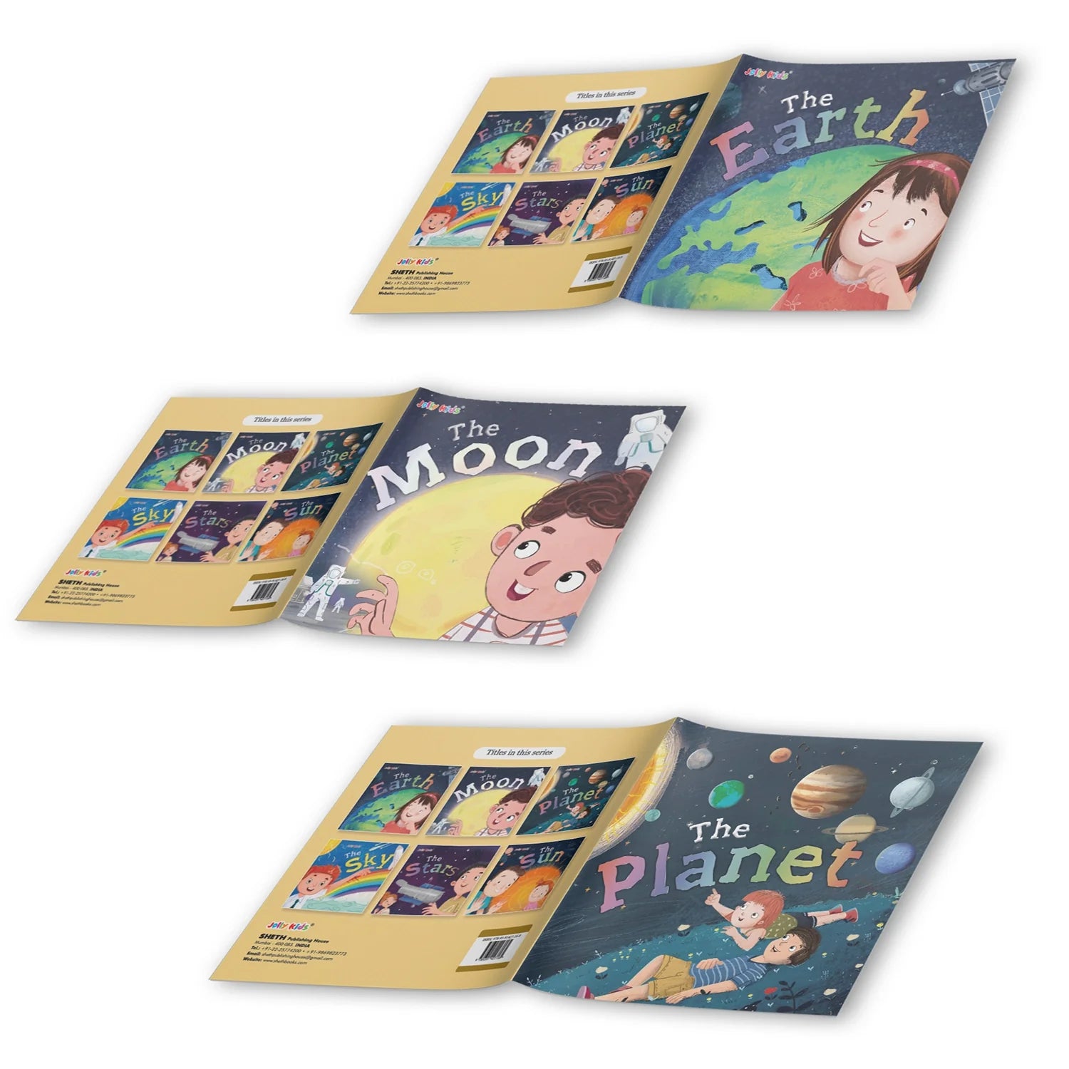 Jolly Kids The Solar System Books Set of 6| Part of: Knowledge Encyclopedia For Children Ages 4-10 Years – Shethbooks…