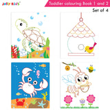 Jolly Kids Toddler Colouring Die-Cut Animals Shape Activity Books Set of 4 for Kids| Ages 1-6 Years – Shethbooks (image 6)