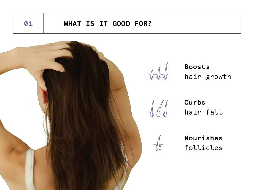 BeBodywise 1% Redensyl Hair Oil -100 ml image 2