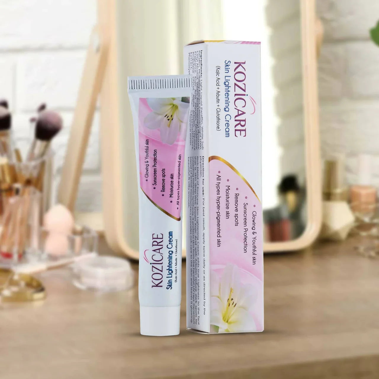 Healthvit Kozicare Skin Lightening Cream -15 gm image 4