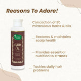 Mother Sparsh 30 Herbs Hair Oil -200 ml image 4