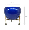 Metal Planter Pots with Stand (Blue)
