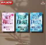 (Combo) My Fault + Your Fault + Our Fault (Culpable) (Paperback) by Mercedes Ron