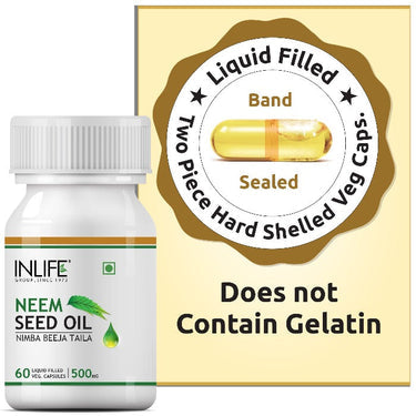 INLIFE Neem Seed Oil Supplement - 60 tabs image 2