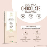 Aadvik Goat Milk Chocolate Classic White - 70 gms image 3