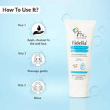 Fixderma Fidelia Gentle Skin Cleanser For Dry & Sensitive Skin -100 ml image 4