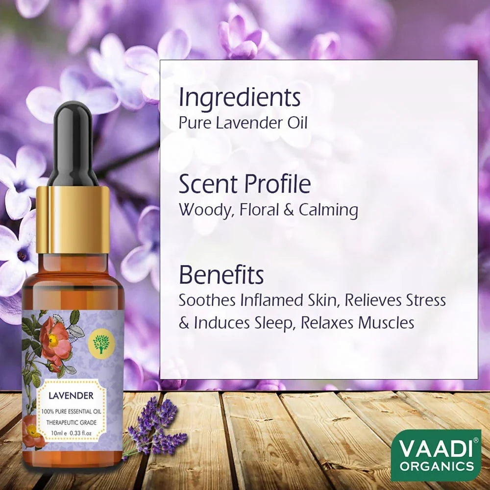 Vaadi Herbals Lavender Oil Therapeutic Grade -10 ML image 4