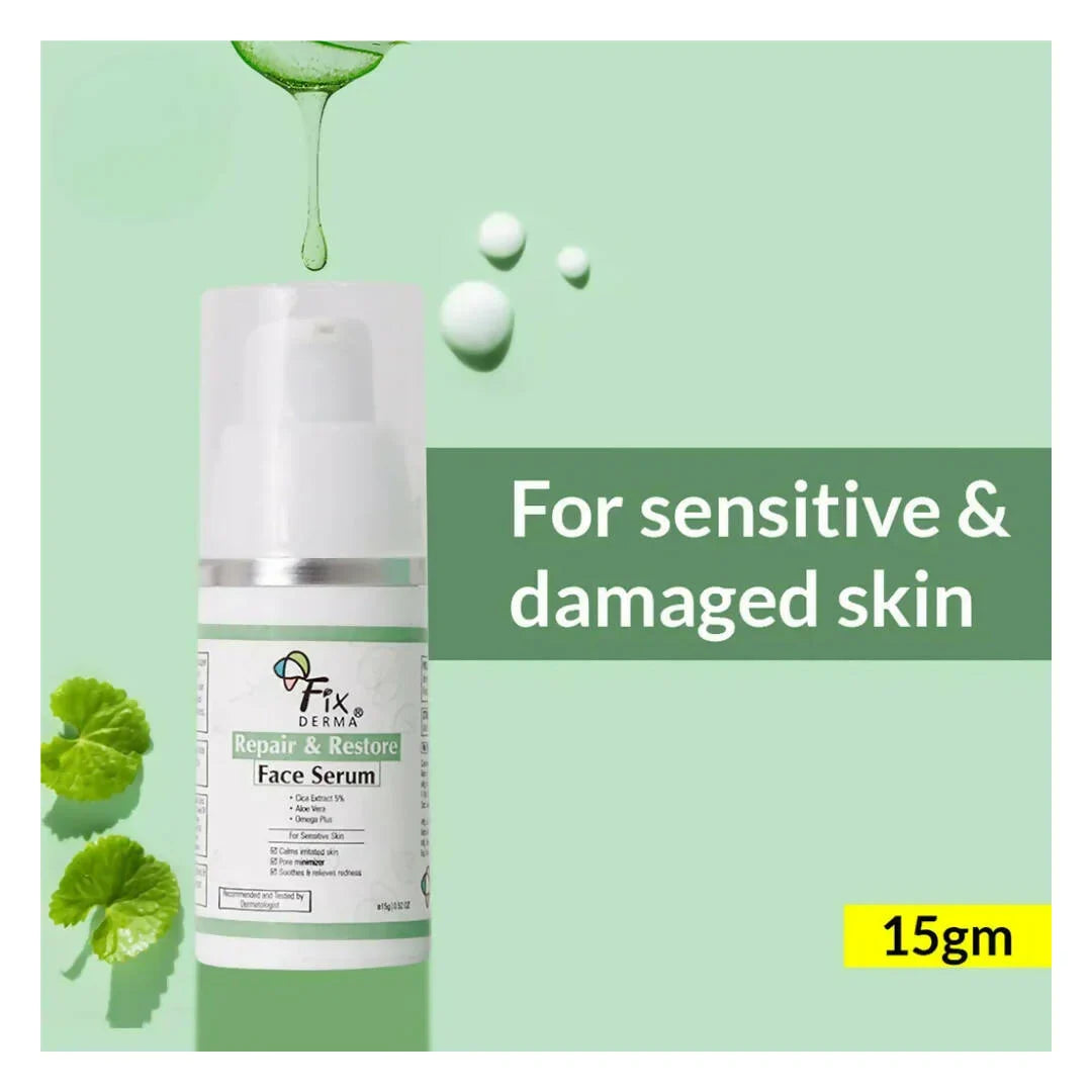 Fixderma Repair And Restore Face Serum -15 gm image 2