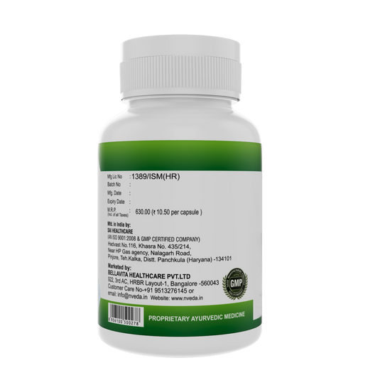 Nveda Period Pain Relief - 60 capsules image 2