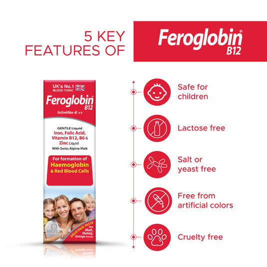 Vitabiotics Feroglobin B12 Liquid - 200 ml image 3