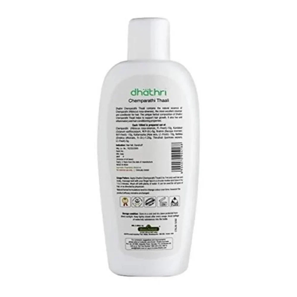 Dhathri Ayurveda Chemparathi Thaali -100 ml/200ml image 3