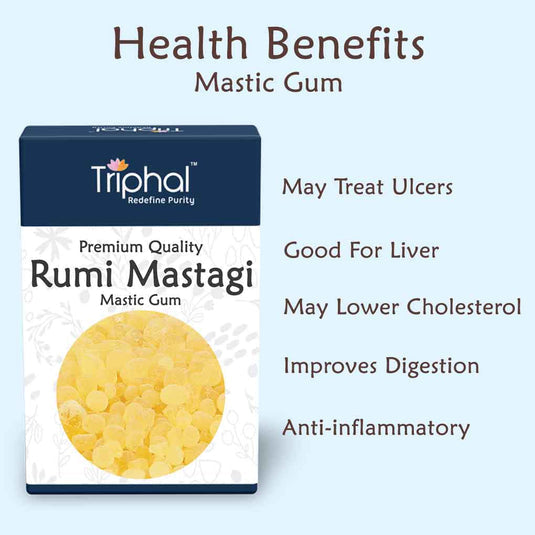 Triphal Rumi Mastagi - Mastic Gum - Pistacia Lentiscus image 2