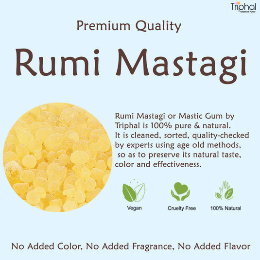 Triphal Rumi Mastagi - Mastic Gum - Pistacia Lentiscus image 3