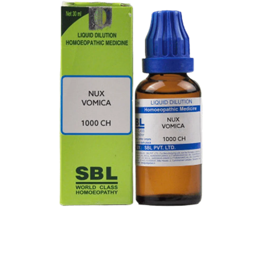 SBL Homeopathy Nux Vomica Dilution -30 CH - 30 ml image 3