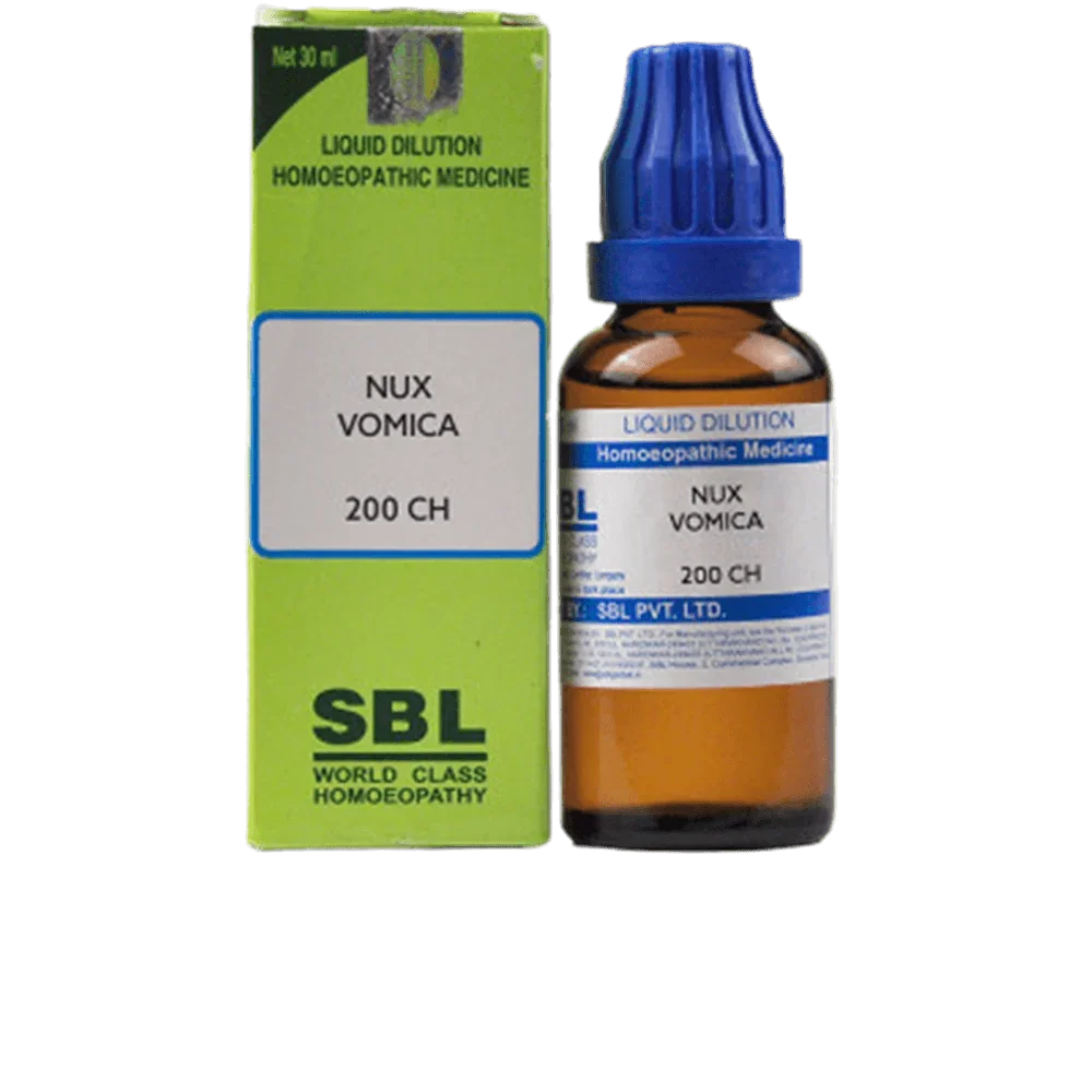SBL Homeopathy Nux Vomica Dilution -30 CH - 30 ml image 2