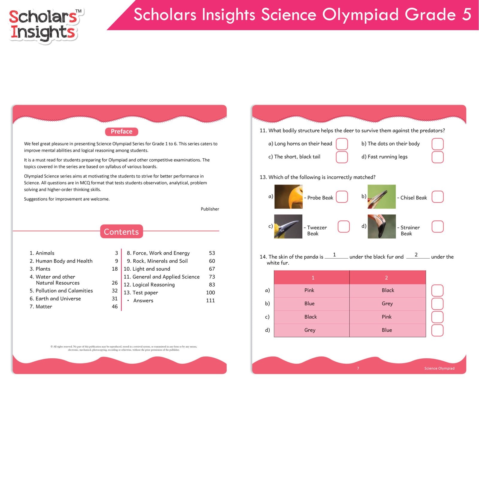 Scholars Insights Olympiad English, Maths and Science Workbooks Grade 5| Set of 3| Ages 10 - 12 Year – Shethbooks (image 5)