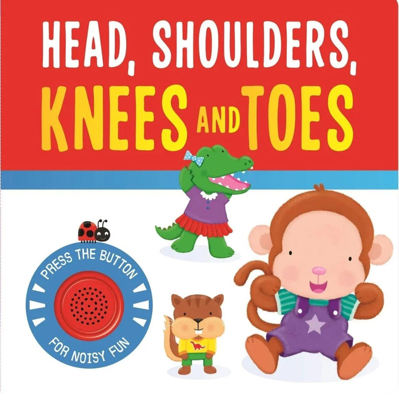 Head, Shoulders, Knees and Toes by Igloo Books- Sound Board Book
