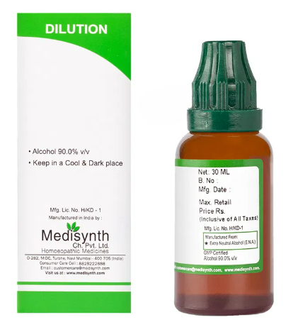 Medisynth Mercurius Solubilis Dilution 30 image 2