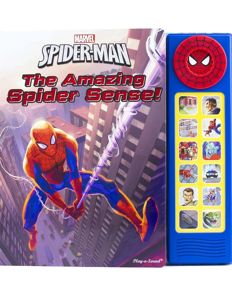 Marvel Spider-Man - The Amazing Spider Sense! Sound Book - Preloved board book