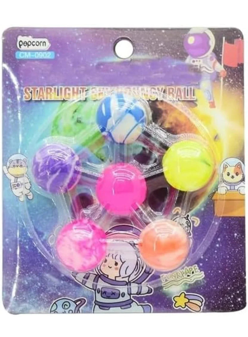 Crazy Ball Set Crazy Bouncy Jumping Balls - Rubber, Birthday Return Gift for Kids
