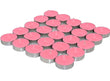 Wax Pink Tealight Candles Pack of 25pcs (Pink Colour)