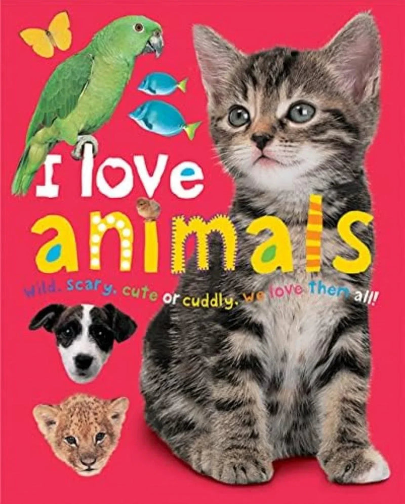 I Love Animals by Roger Priddy - old boardbook