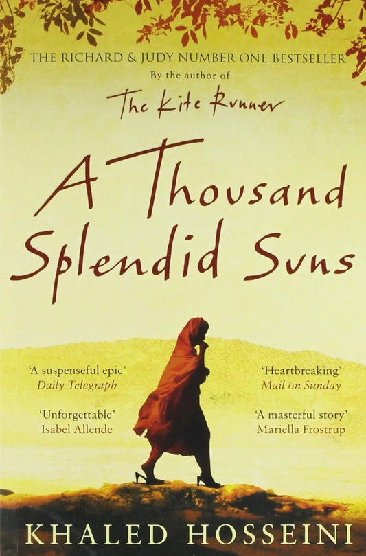 A Thousand Splendid Suns by Khaled Hosseini - old paperback Big size