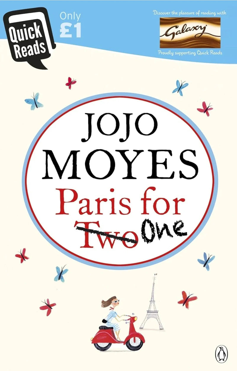Paris For One (Quick Reads) by Jojo Moyes - old paperback
