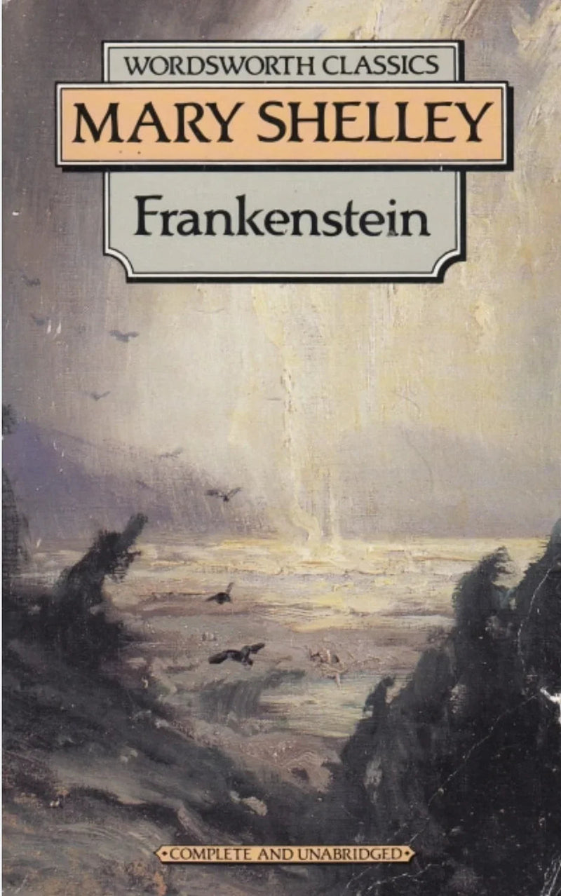 Frankenstein by Mary Shelley - old paperback