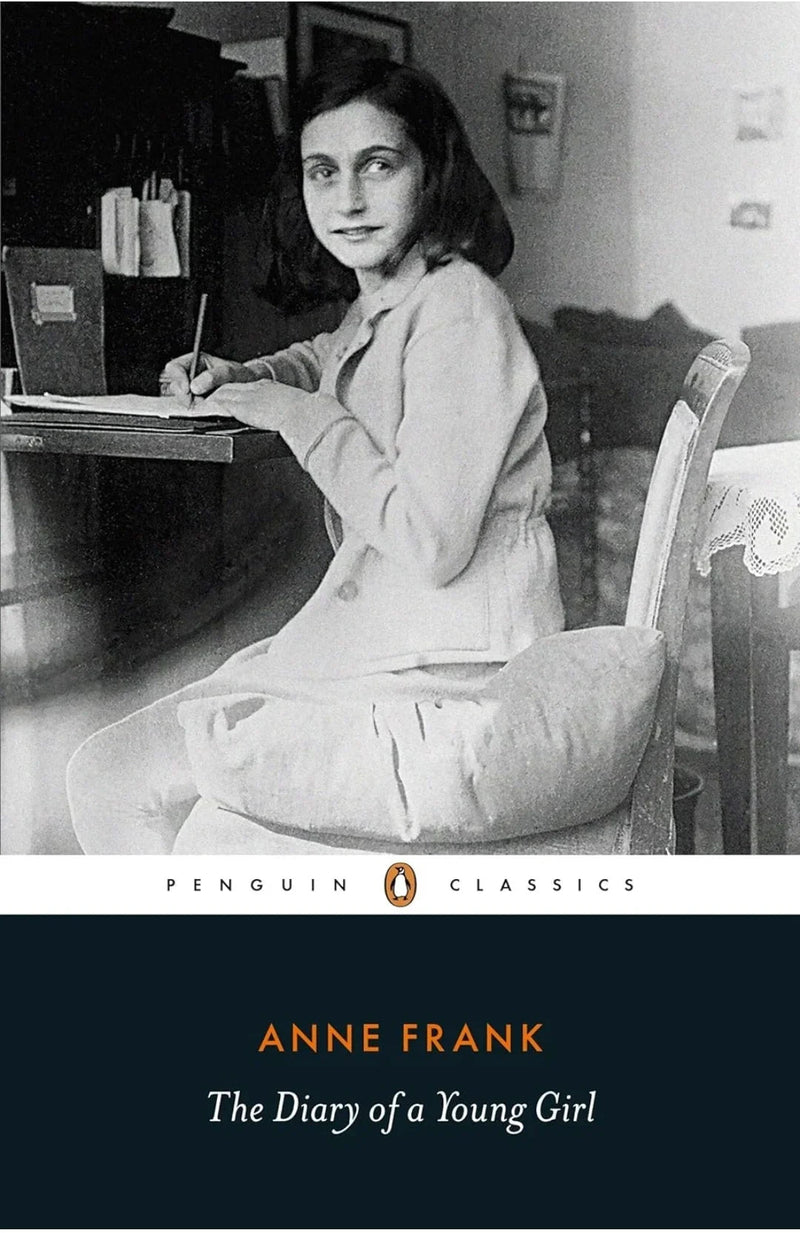 The Diary of a Young Girl by Anne Frank - old paperback