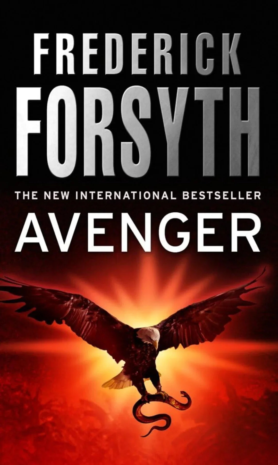 Avenger by Frederick Forsyth - old paperback