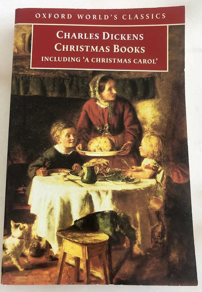 Oxford World's Classics: Christmas Books by Charles Dickens - old paperback
