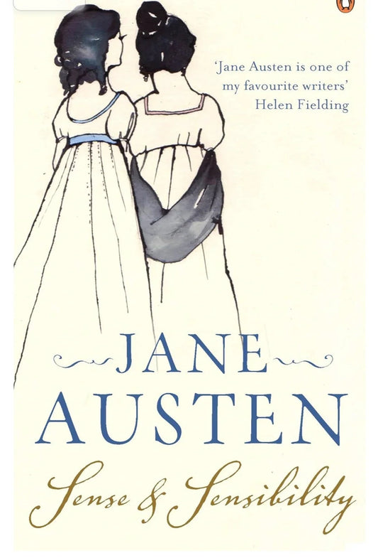 The Sense and Sensibility by Jane Austen - old paperback