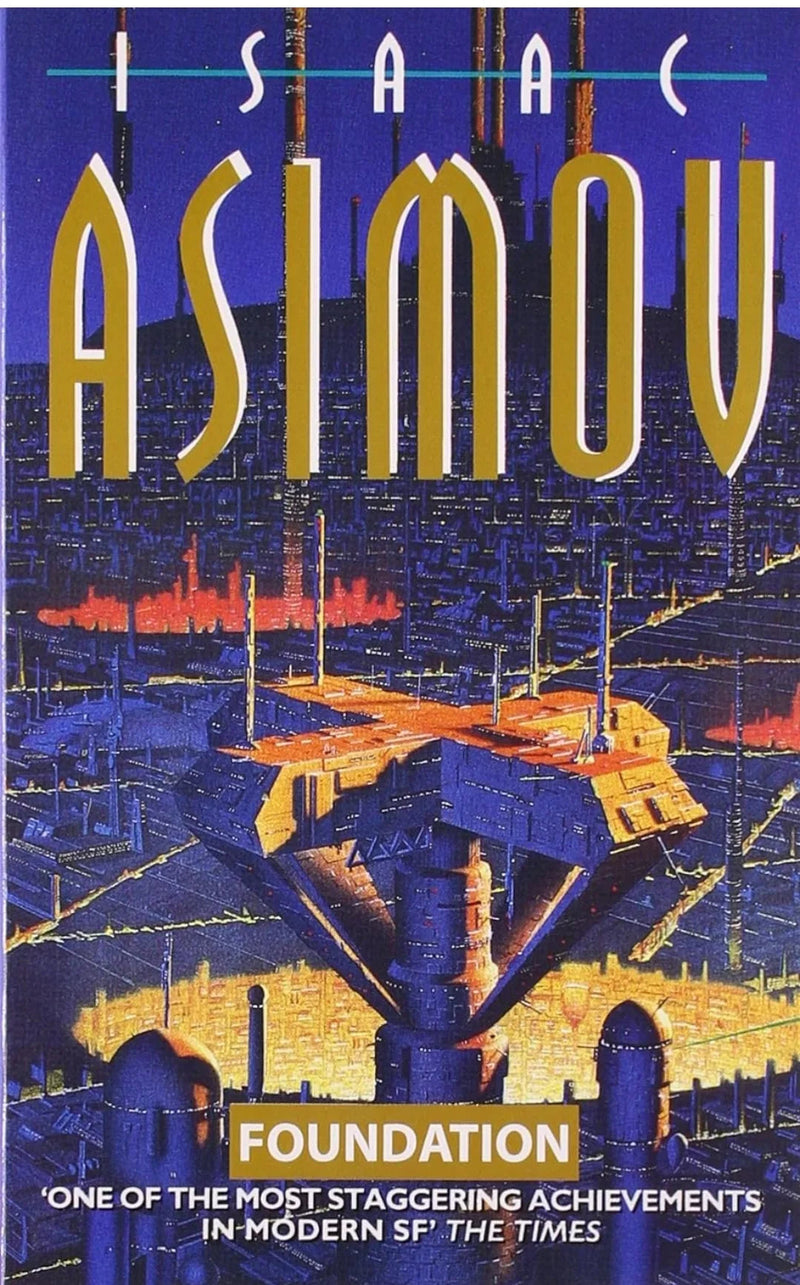 Foundation by Isaac Asimov - old paperback