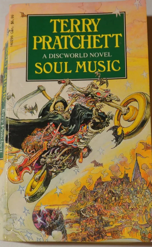 Soul Music by Terry Pratchett - old paperback